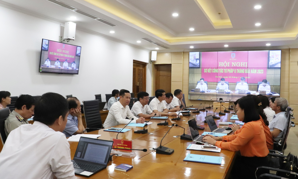 Bộ Tư pháp triển khai nhiệm vụ 6 tháng cuối năm