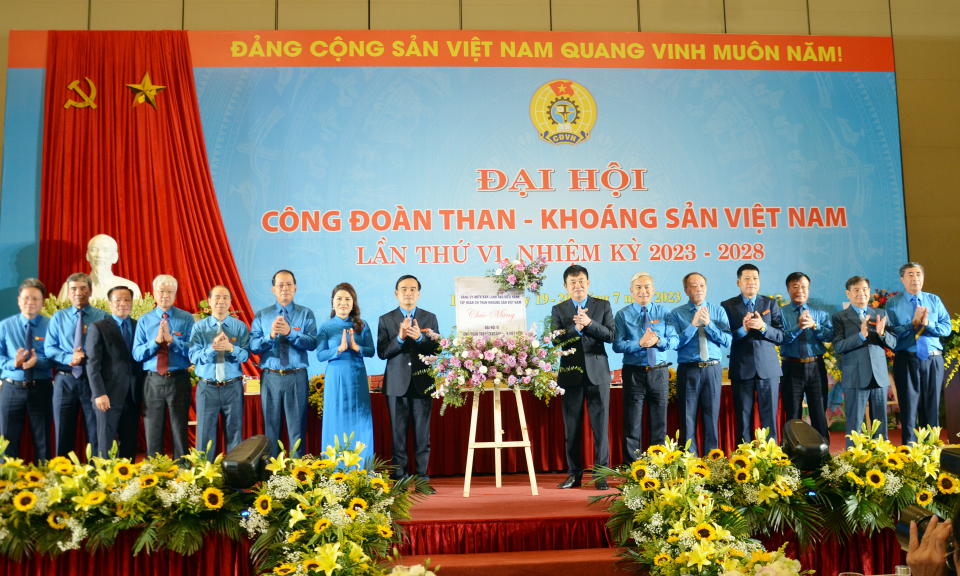 Ông Lê Thanh Xuân tái đắc cử Chủ tịch Công đoàn TKV, khóa VI, nhiệm kỳ 2023-2028