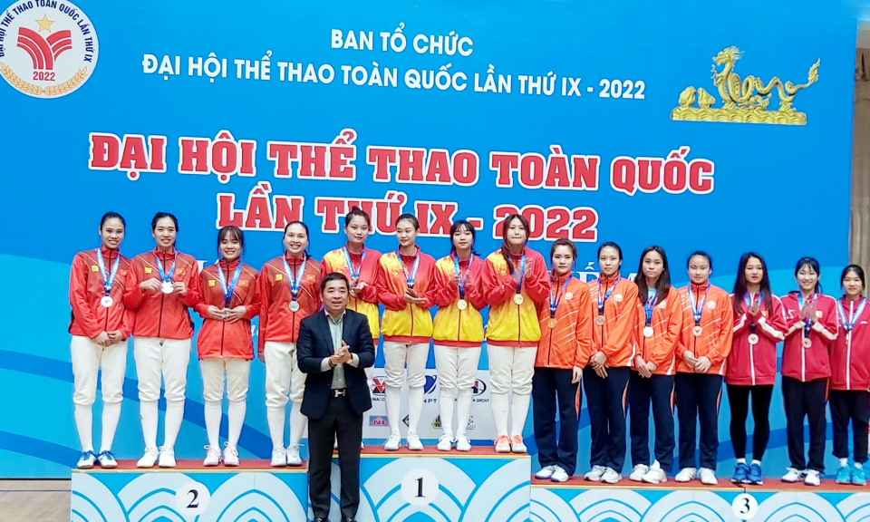 Đấu kiếm Quảng Ninh: Tin vào tương lai 