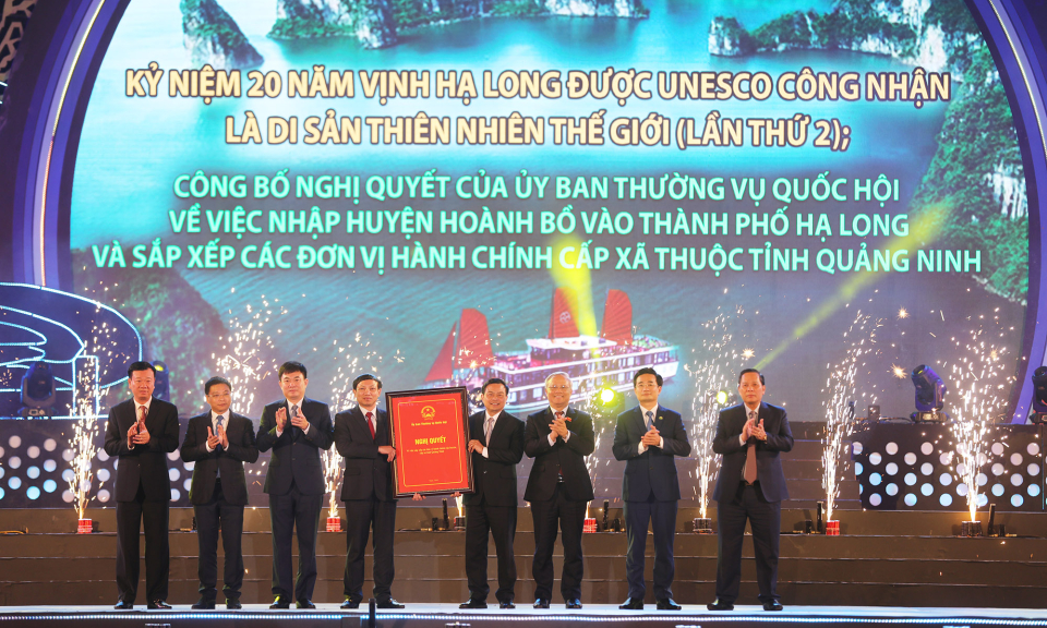 Sáp nhập huyện Hoành Bồ vào TP Hạ Long