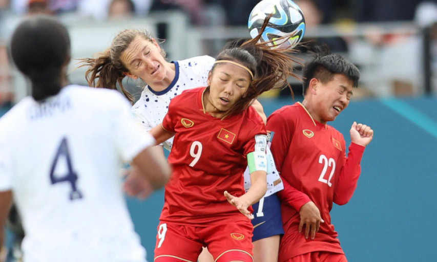 Tuyển nữ Việt Nam thua Mỹ 0-3 ở trận ra quân World Cup 2023