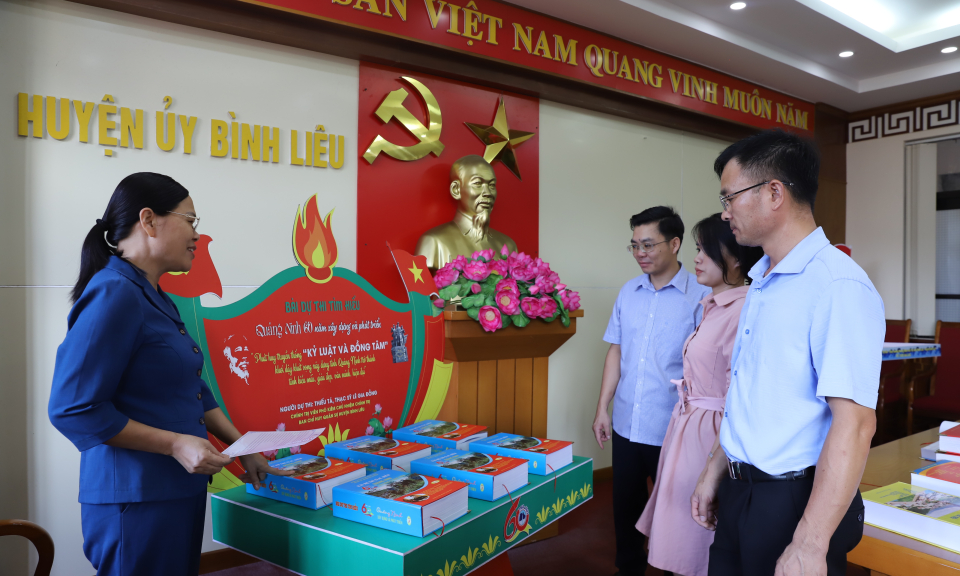 Bình Liêu: Tích cực hưởng ứng cuộc thi tìm hiểu “Quảng Ninh 60 năm xây dựng và phát triển”