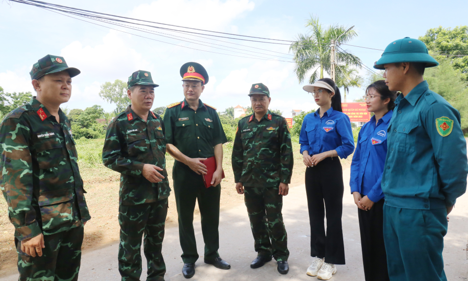 Quân khu 3: Kiểm tra công tác dân vận của một số đơn vị LLVT trên địa bàn tỉnh Quảng Ninh