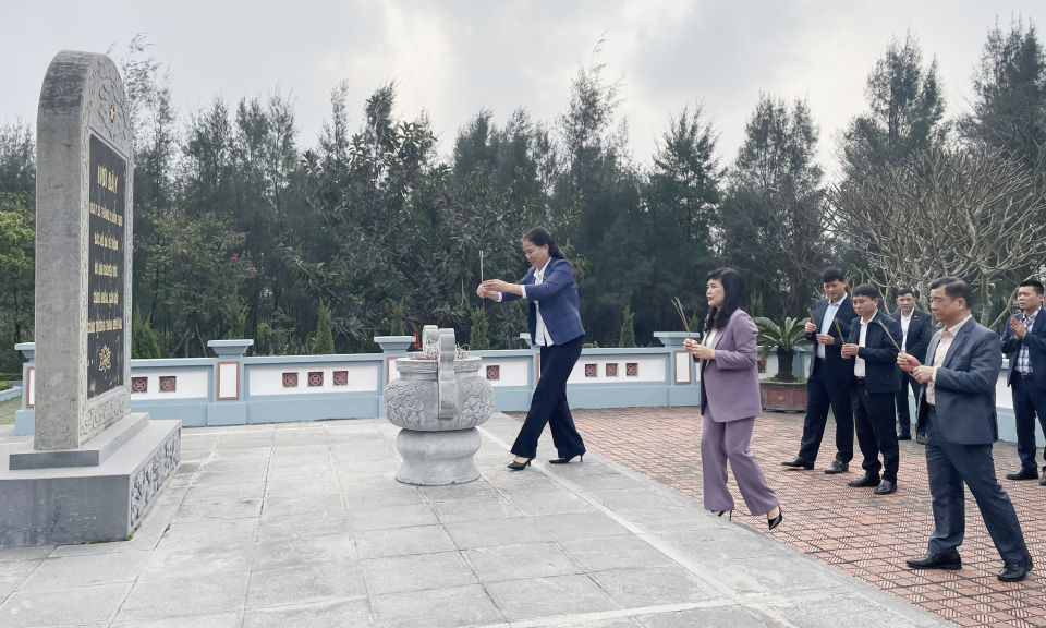Phát huy truyền thống, đạo lý "Uống nước nhớ nguồn"