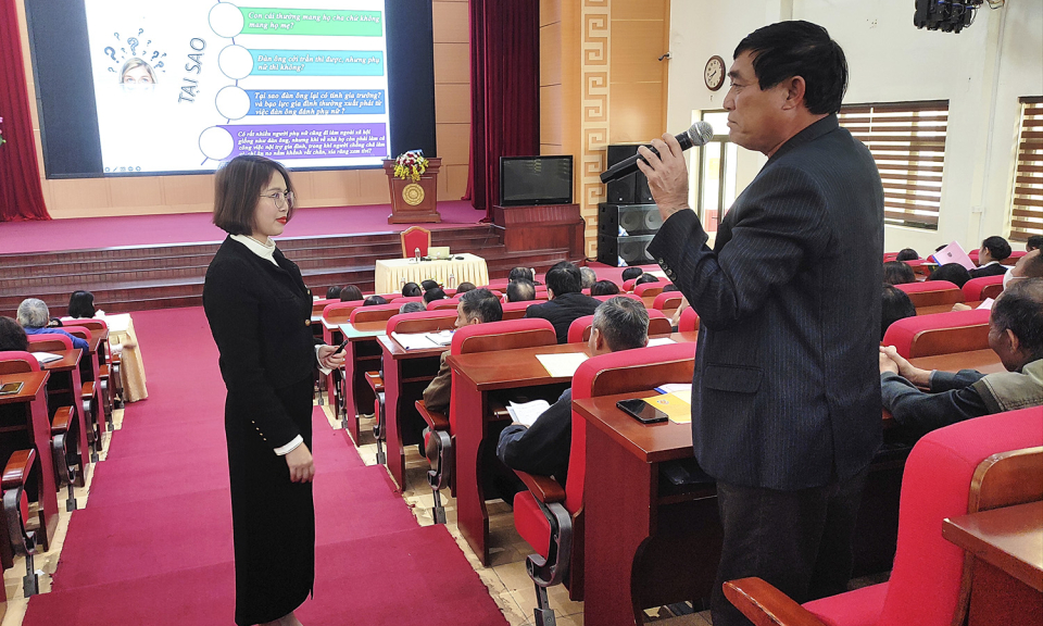 Nâng cao chất lượng, hiệu quả công tác