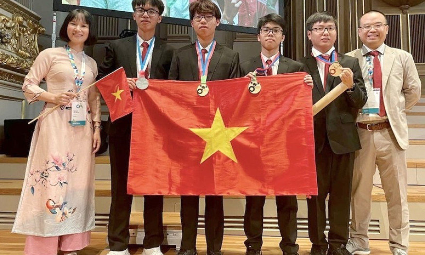 Vietnamese students win gold medals at 2023 International Chemistry Olympiad