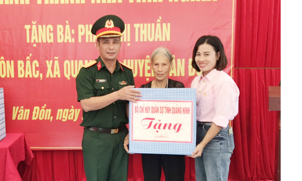 Bộ CHQS tỉnh Quảng Ninh: Khánh thành nhà tình nghĩa cho đối tượng chính sách