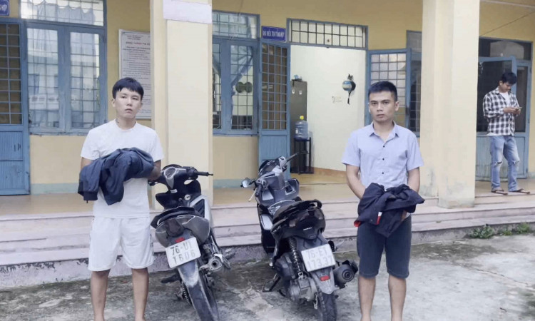 Bắt 2 đối tượng cướp giật và trộm cắp tài sản