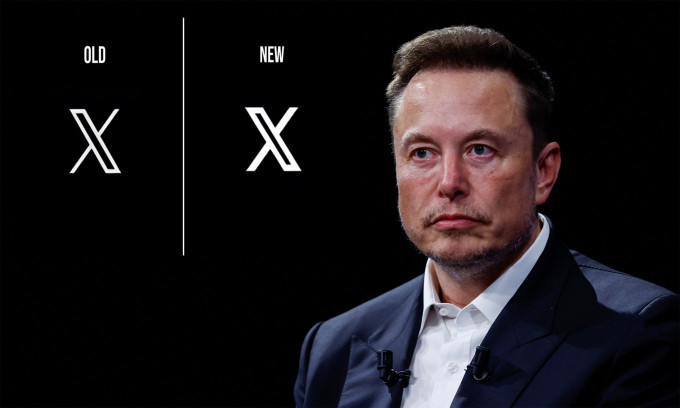 Elon Musk loay hoay với logo X