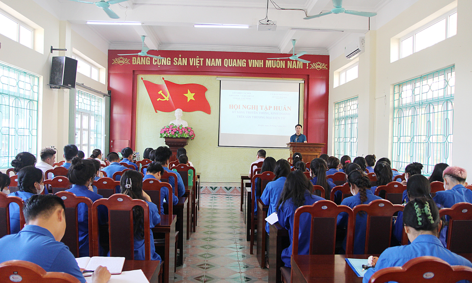 Hải Hà: Tập huấn kỹ năng truyền thông, kinh doanh trên sàn thương mại điện tử