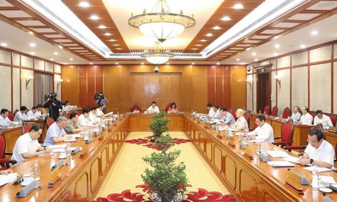 Bộ Chính trị, Ban Bí thư thi hành kỷ luật tổ chức đảng, đảng viên