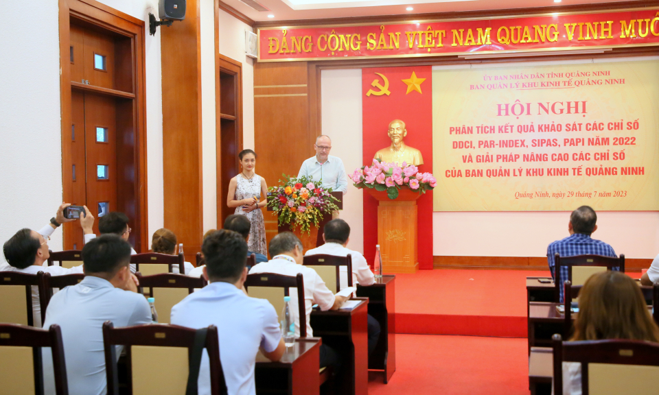 Ban Quản lý Khu kinh tế tỉnh phân tích kết quả các chỉ số cải cách năm 2022