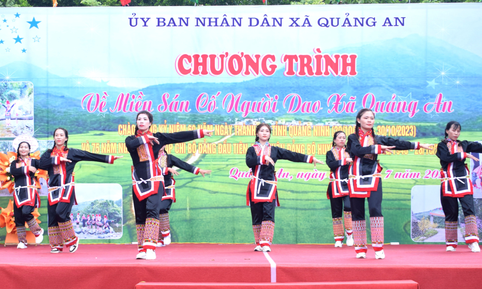 Chương trình Về miền Sán cố người Dao xã Quảng An