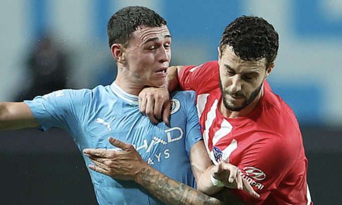Man City thất bại trước khi đá Siêu cup Anh