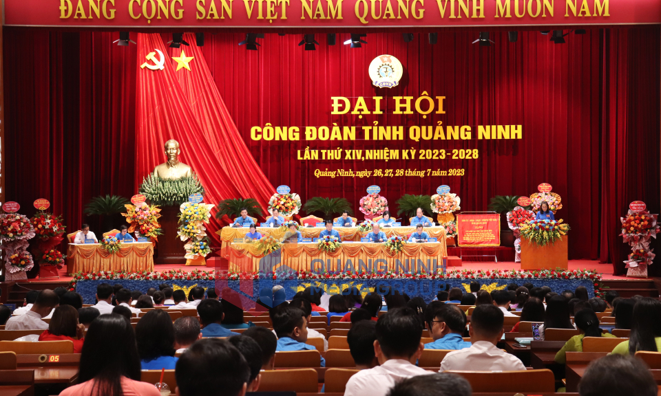 Đại hội Công đoàn tỉnh Quảng Ninh lần thứ XIV, nhiệm kỳ 2023-2028
