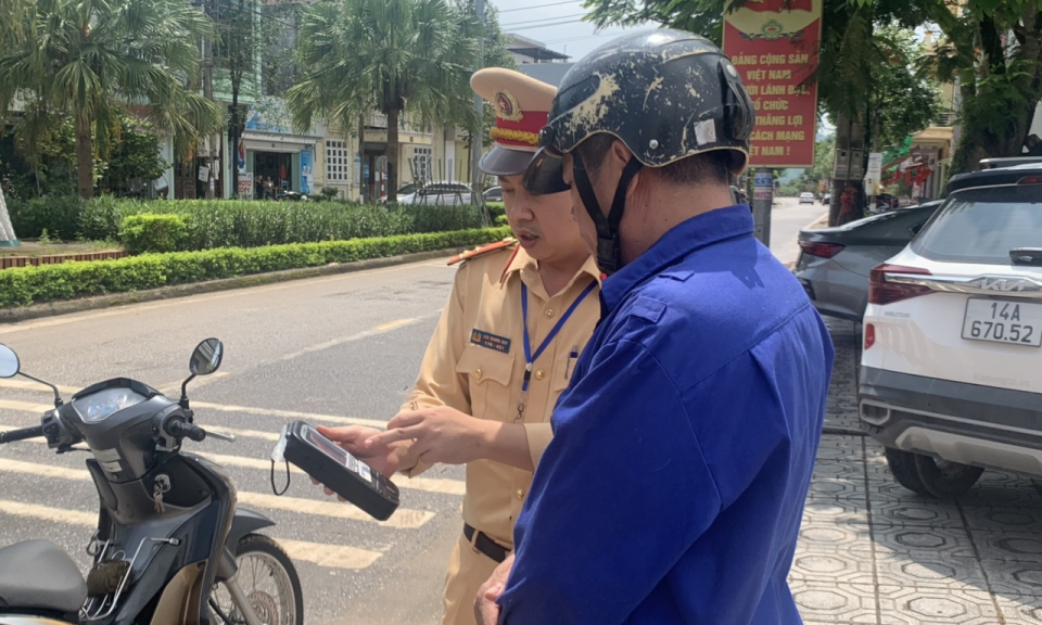 Quyết liệt xử lý vi phạm nồng độ cồn