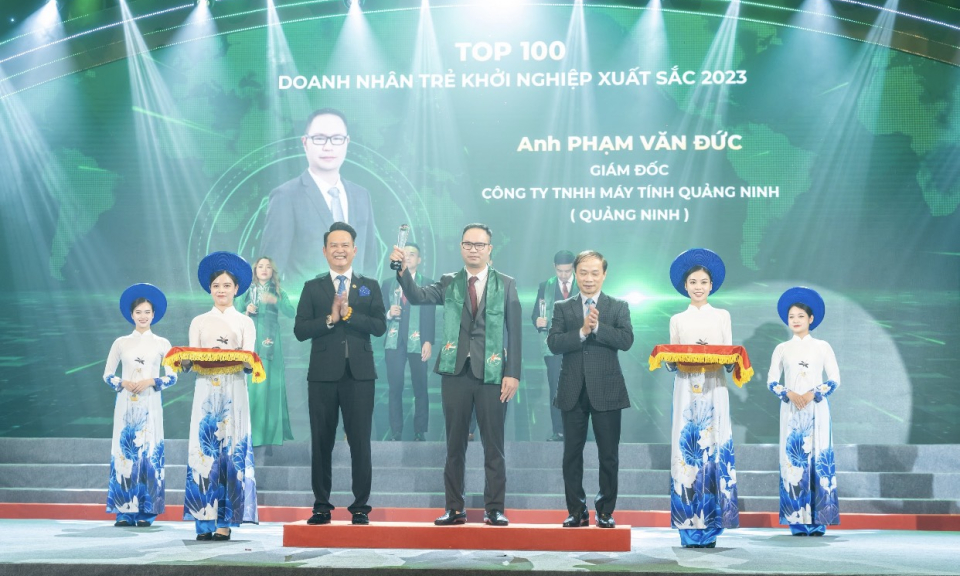 Quảng Ninh có 4 doanh nhân đạt “Top 100 doanh nhân trẻ khởi nghiệp xuất sắc năm 2023”