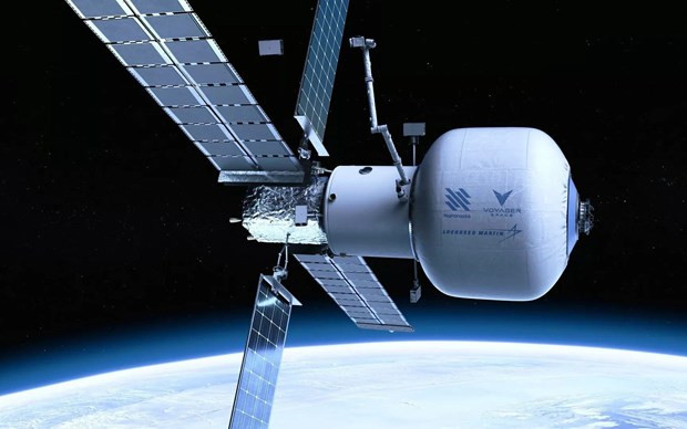 Airbus hop tac voi Voyager Space xay dung tram vu tru moi thay the ISS hinh anh 1