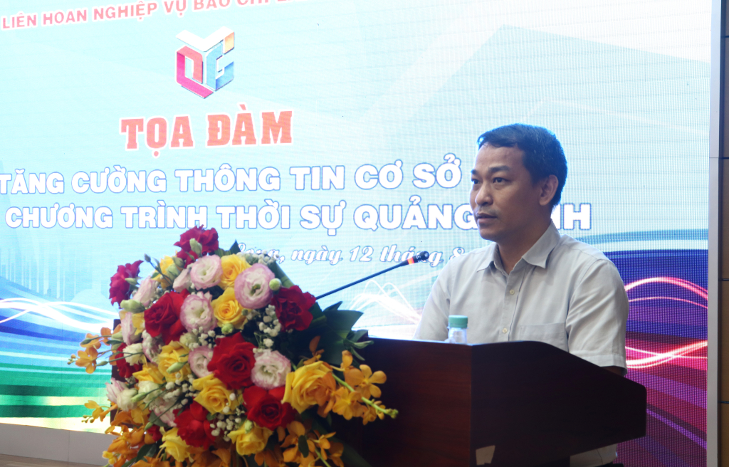 Anh Nguyễn Thế Thiêm, Phó khoa phụ trách Khoa Truyền thông giáo dục sức khỏe – Trung tâm Kiểm soát Bệnh tật tỉnh Quảng Ninh chia sẻ một số kinh nghiệm cung cấp thông tin chương trình Thời sự. 
