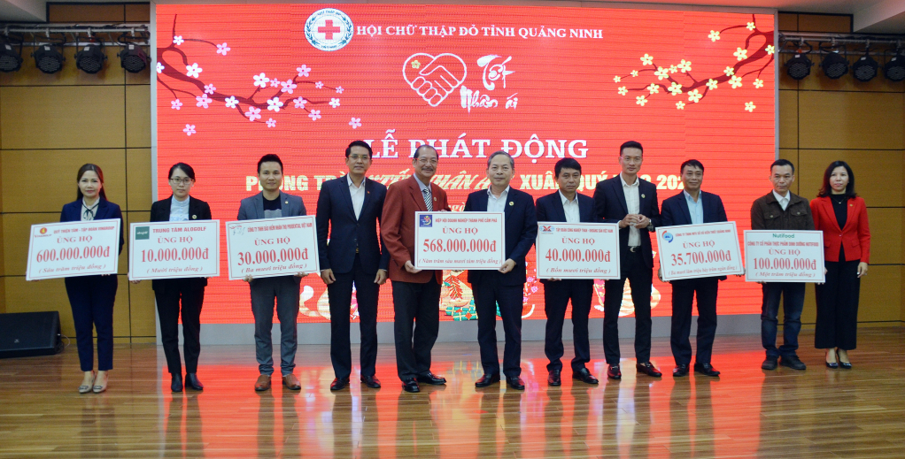 Hội Chữ thập đỏ tỉnh phát động Phong trào Tết nhân ái - Xuân Quý Mão năm 2022.