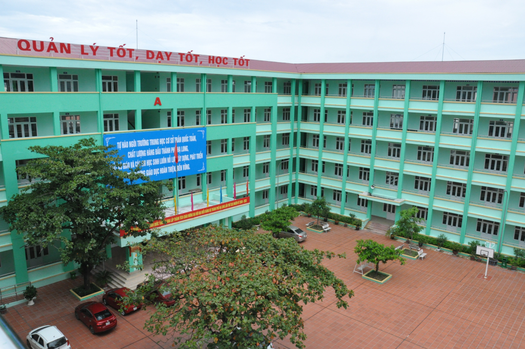 Trường THCS Trần Quốc Toản, TP Hạ Long đã sẵn sàng về cơ sở vật chất, đội ngũ giáo viên cho năm học mới.