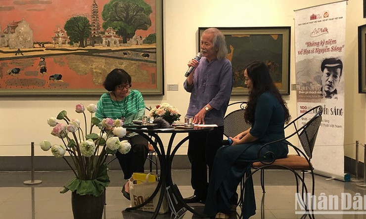 Nguyen Sang: A painter with a distinguished art career