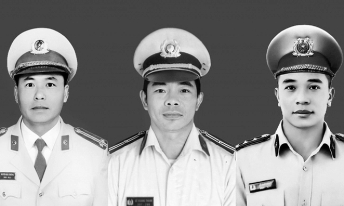 Truy tặng Huân chương bảo vệ Tổ quốc cho 3 liệt sỹ công an Lâm Đồng