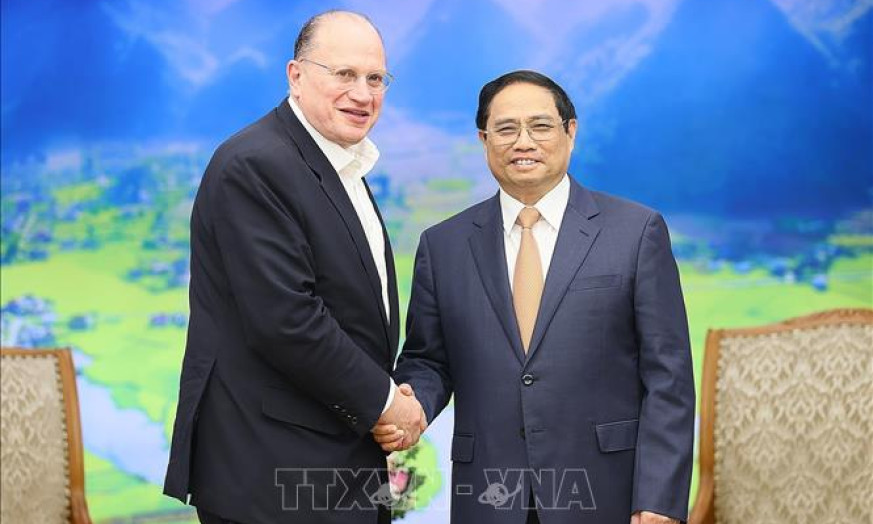 Thủ tướng Phạm Minh Chính tiếp Chủ tịch Tập đoàn HSBC Mark Tucker