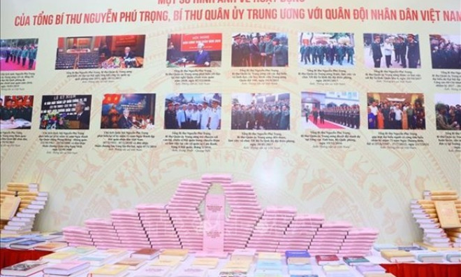 Party leader's book on military policy holds decisive importance to national peace, development