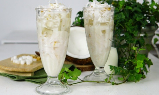 Hai Phong coconut dessert drink: A refreshing summer delight