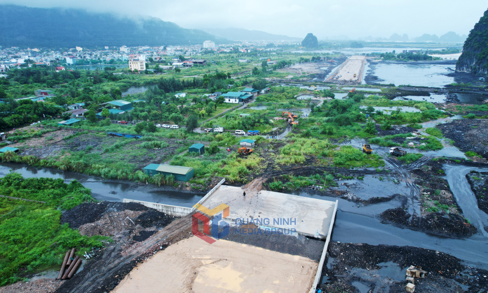 Cẩm Phả: Cưỡng chế GPMB, bảo vệ thi công đường nối đường Vũng Đục đến phường Cẩm Sơn
