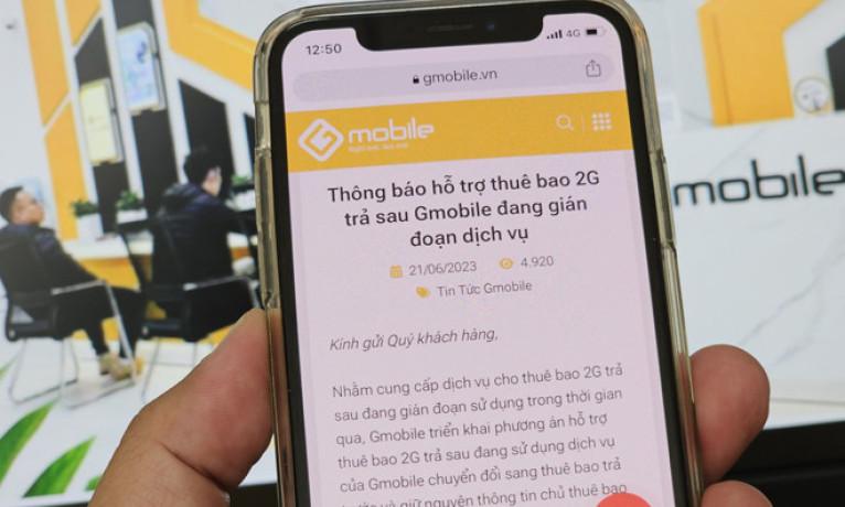 Thuê bao tê liệt nhiều tháng, Gmobile khuyên khách hàng đừng vứt SIM