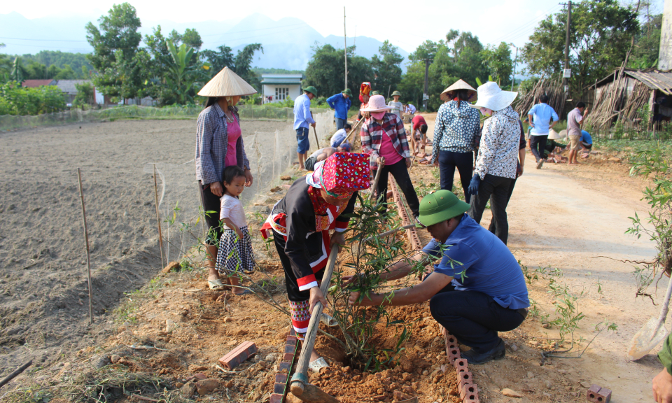 Đảm bảo vệ sinh môi trường nông thôn ở Hải Hà