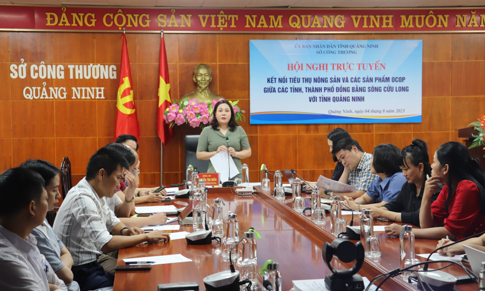 Kết nối nông sản và sản phẩm OCOP giữa các tỉnh đồng bằng sông Cửu Long với tỉnh Quảng Ninh