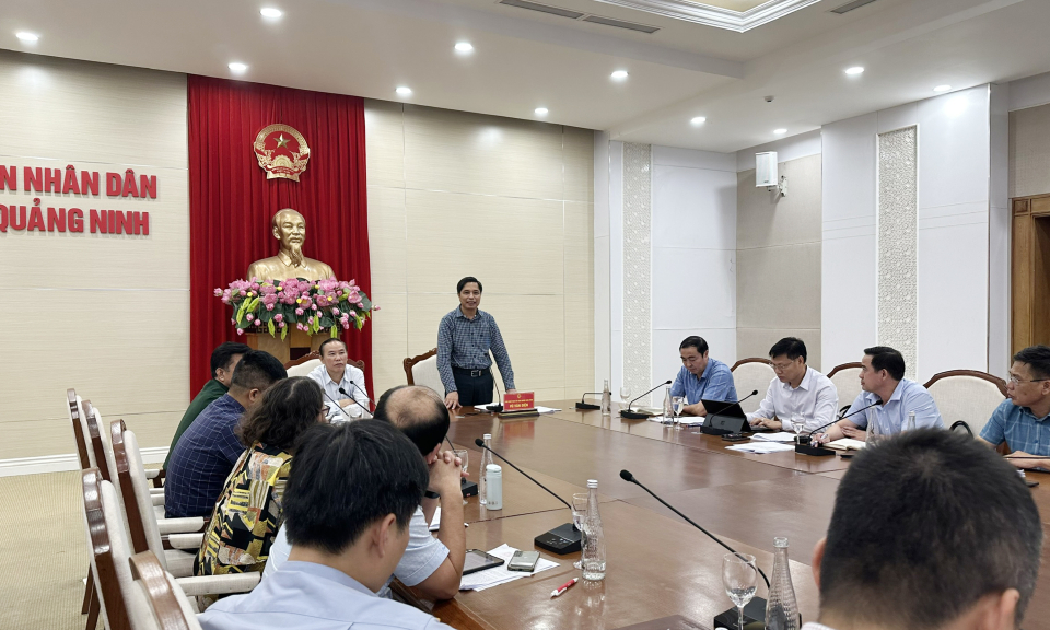 Thứ trưởng Bộ NN&PTNT làm việc với Quảng Ninh về chống khai thác IUU