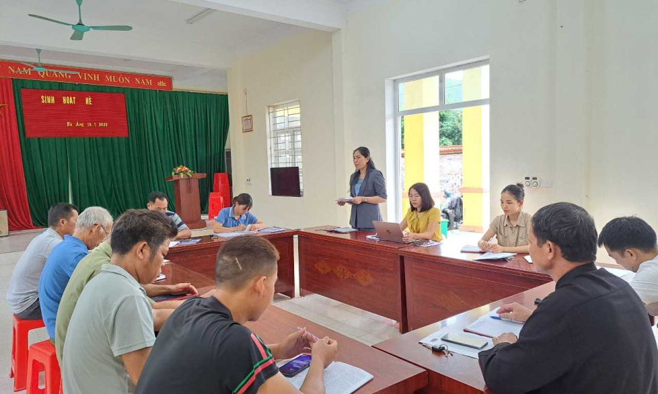 Sinh hoạt chính trị, tư tưởng kỷ niệm 75 năm thành lập Chi bộ Đảng Cộng sản Việt Nam đầu tiên ở huyện Bình Liêu 