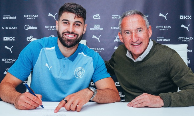Man City công bố trung vệ Gvardiol