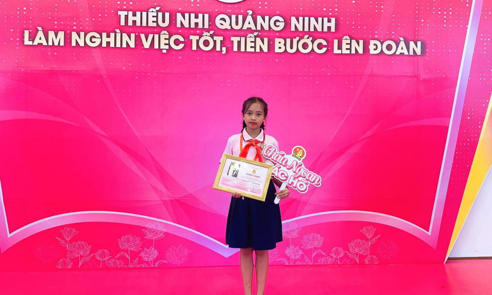 Tỏa sáng tấm gương Cháu ngoan Bác Hồ