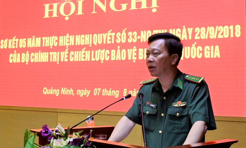 Đảng uỷ BĐBP tỉnh sơ kết 5 năm thực hiện Nghị quyết số 33-NQ/TW về chiến lược bảo vệ biên giới quốc gia
