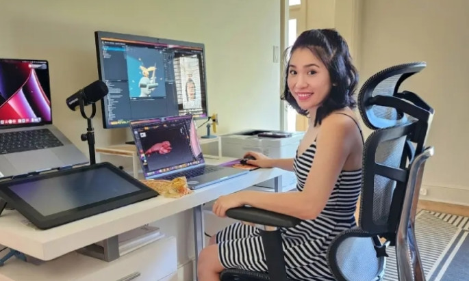 Cô gái kiếm triệu USD nhờ tạo bộ lọc vui nhộn