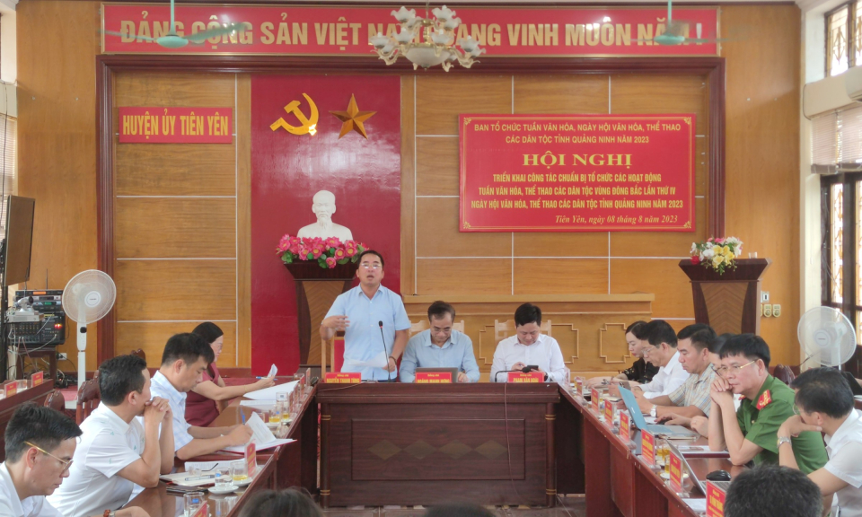 Sẵn sàng cho Tuần Văn hoá, Thể thao các dân tộc vùng Đông Bắc