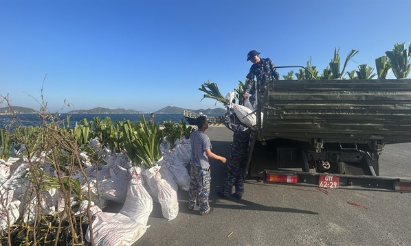 Naval Region 4 Command greens Trường Sa Island District