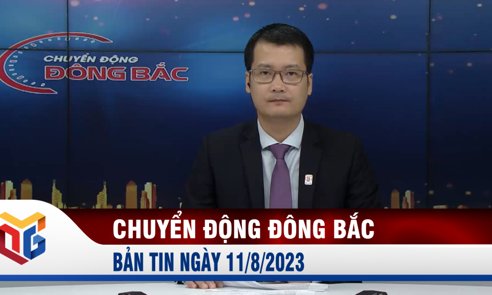 Chuyển động Đông Bắc ngày 11/8/2023