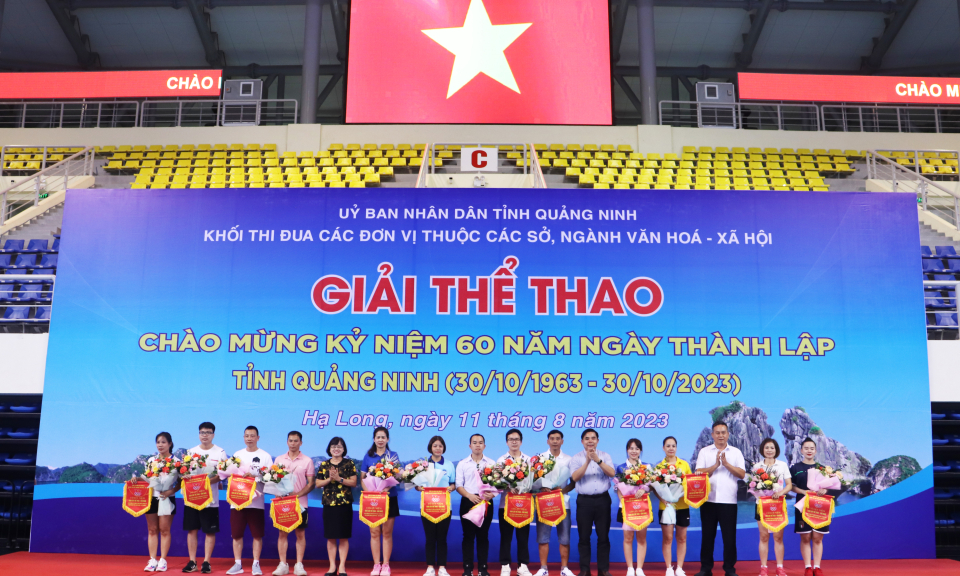 Giải thể thao Khối thi đua các đơn vị trực thuộc các sở, ngành văn hóa - xã hội