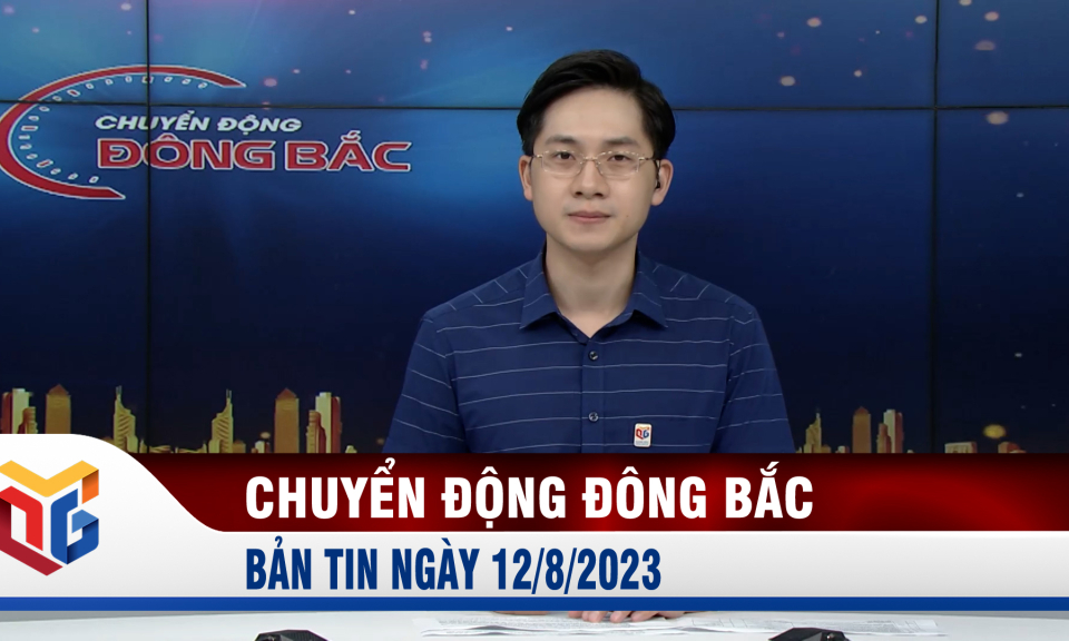 Chuyển động Đông Bắc ngày 12/8/2023