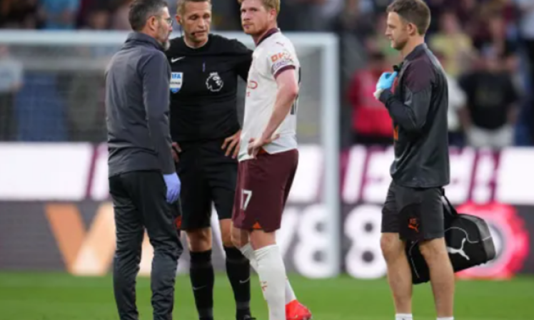 Pep báo tin dữ về De Bruyne