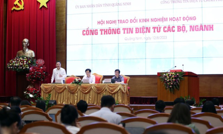 Hội nghị trao đổi kinh nghiệm hoạt động Cổng TTĐT các bộ, ngành năm 2023