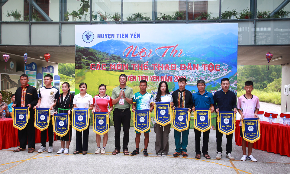 Khai mạc Hội thi các môn thể thao dân tộc huyện Tiên Yên năm 2023