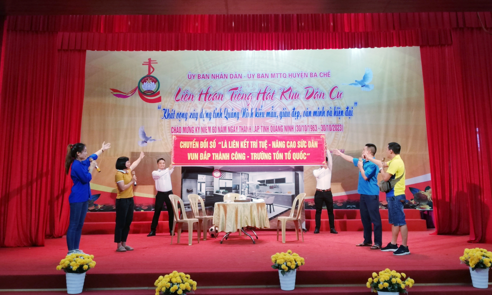  Ba Chẽ: Sôi nổi hoạt động văn hóa, thể thao chào mừng 60 năm Ngày thành lập tỉnh