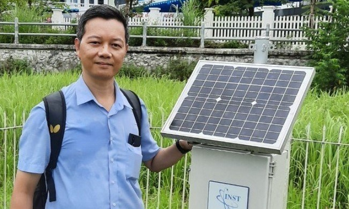 Nhà khoa học Việt làm thiết bị cảnh báo nguy cơ phóng xạ